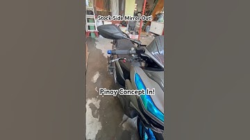 Palit Side Mirror Ulet!! #click150i #click125i #hondaclick150i #hondaclickgamechanger