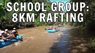 8KM White Water Rafting for Schools and Groups