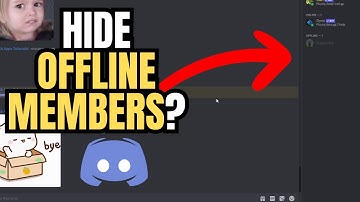 Kan ik offline leden verbergen op Discord Server 2024?