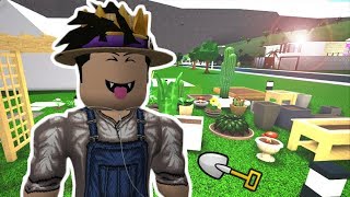 THE NEW BLOXBURG GARDENING UPDATE! I am so happy... Version 0.7.6