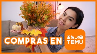 ES SEGURO COMPRAR EN TEMU??  (PARTE 1) - DECORACION DE OTOÑO DE BUENISIMA CALIDAD !!