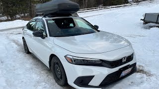 2022 Honda Civic Hatchback Sport 1.5 Turbo with the 6 speed