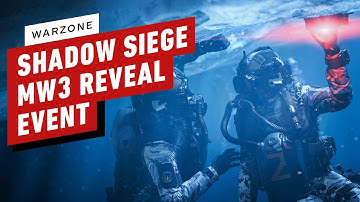 Modern Warfare 3 Shadow Siege Reveal Event - FULL Warzone Gameplay