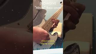 【クリスマス気分で】slowdive - alison ベース弾いてみました