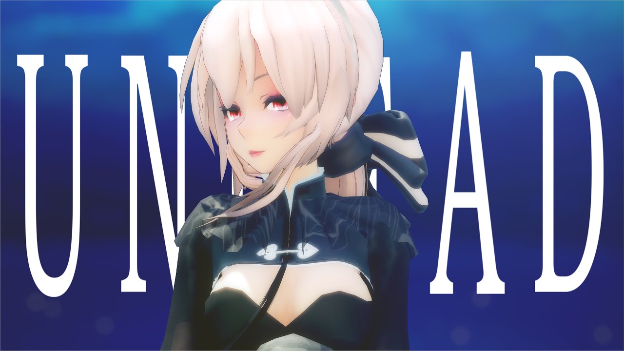 ⭐ダンデビまとめ MMD】UNDEAD - YOASOBI / TDA Haku【4K/60fps】 - YouTube