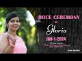 Roce ceremony of gloria