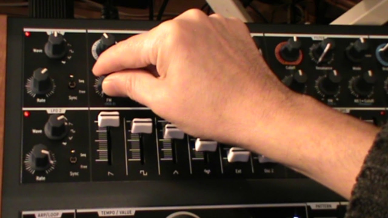 Arturia MiniBrute 2 VCO close up by Olivier Briand 2018