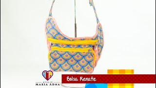 Bolsa de tecido Renate - Maria Adna Ateliê: Bolsas de tecido - Fabric bags