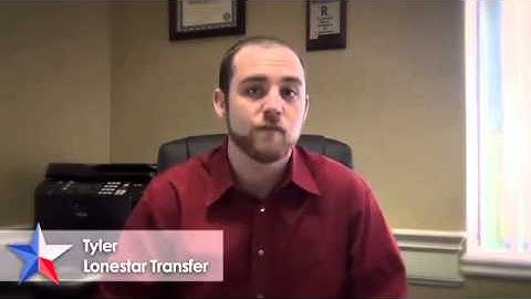 Lonestar Transfer Video - 1