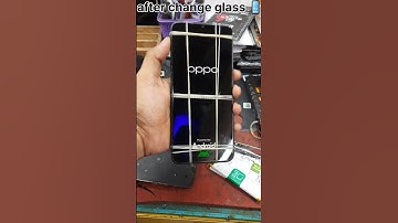 oppo a38 display glass change