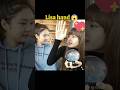 Lisa's hands so much big 👏😱 #lisa #fypシ゚viral #lisamanoban #ytshorts #shorts