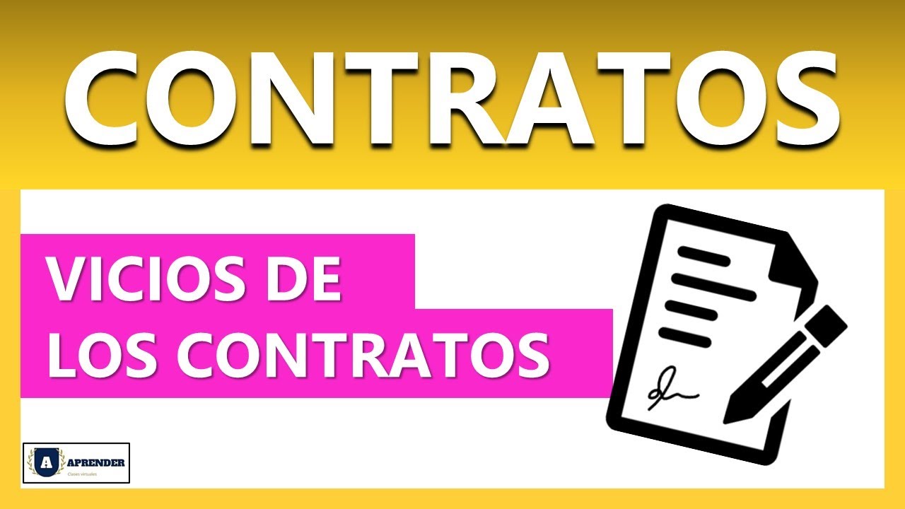 Vicios de los Contratos