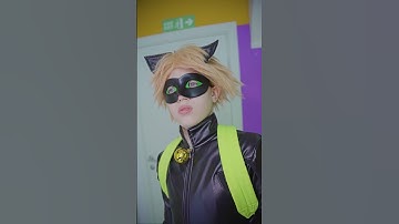Thumbnail of Who will get the Super Cat Noir? Wednesday or Ladybug? #trending #wednesday #funny