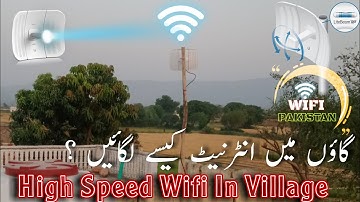 Village Mei Internet Connection kesay lagwain | Wifi Internet Service in village | gaon mei internet