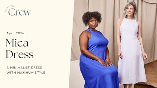 Design Story for the Mica Dress| Closet Core Crew @closetcorepatterns