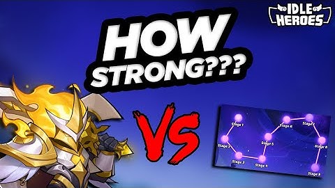 Idle Heroes - How Strong Is Asmodel The Dauntless In Broken Spaces???