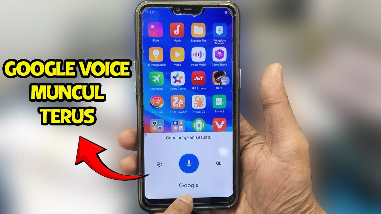 Mengatasi Hp Oppo Keyboard Google Voice Terus Muncul