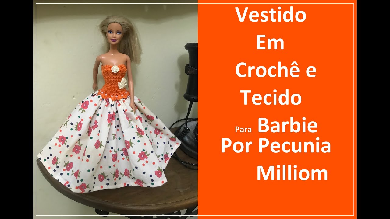 Como Fazer Vestido de Grávida Para Barbie PAP Com Pecunia MillioM 1
