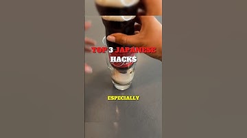 Top 3 Japanese Hacks You Need To Learn! #shorts #lifehacks #interestingfacts #viral