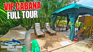 VIP Cabana Full Tour at Discovery Cove Orlando (April 2026) [4K]