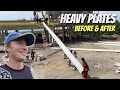 Ground Floor WALLS &amp; MANUALLY Installing Roof Plates - Building Home in the Philippines