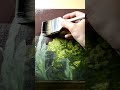 完成した油絵にニスを塗ってツヤを与える Varnishing an Oil painting #shorts