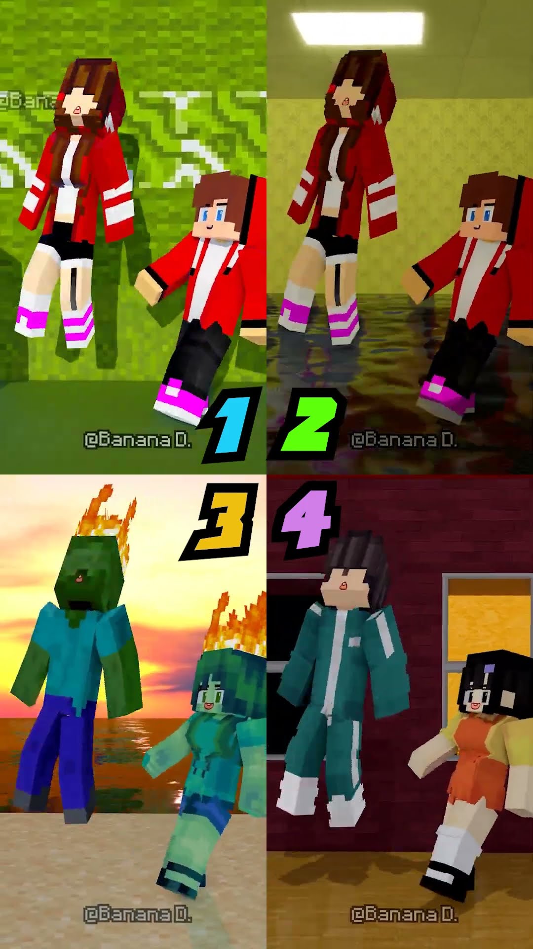 boi boi boi Become Monster fly Ending 1 2 3 4