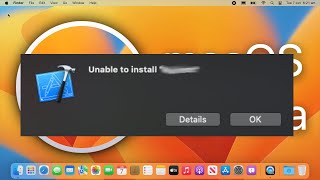 Unable To Install App On Xcode