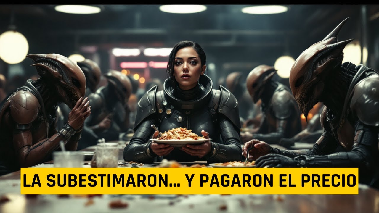 Cinco guerreros la acosaron sin saber que era una humana letal | Historias de Ciencia Ficción