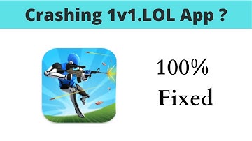 Fix Auto Crashing 1v1 LOL App/Keeps Stopping App Error in Android Phone|App stopped on Android & IOS