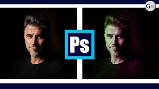 Portrait Dual Lighting Effect In Photoshop | Simple Way To Apply a DUAL LIGHTING Effect In Photoshop