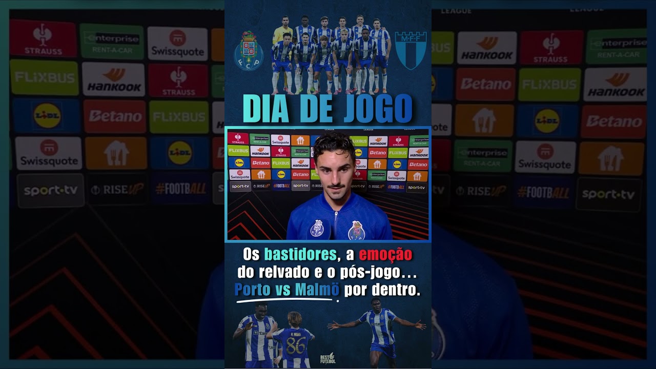 ⚽DIA DE JOGO: FC Porto x Malmo