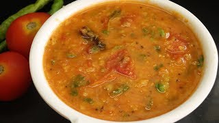 Tomato Pappu | టమాటో పప్పు కమ్మగా  రావాలంటే ఇలా చేయండి | Tomato Dal Recipe