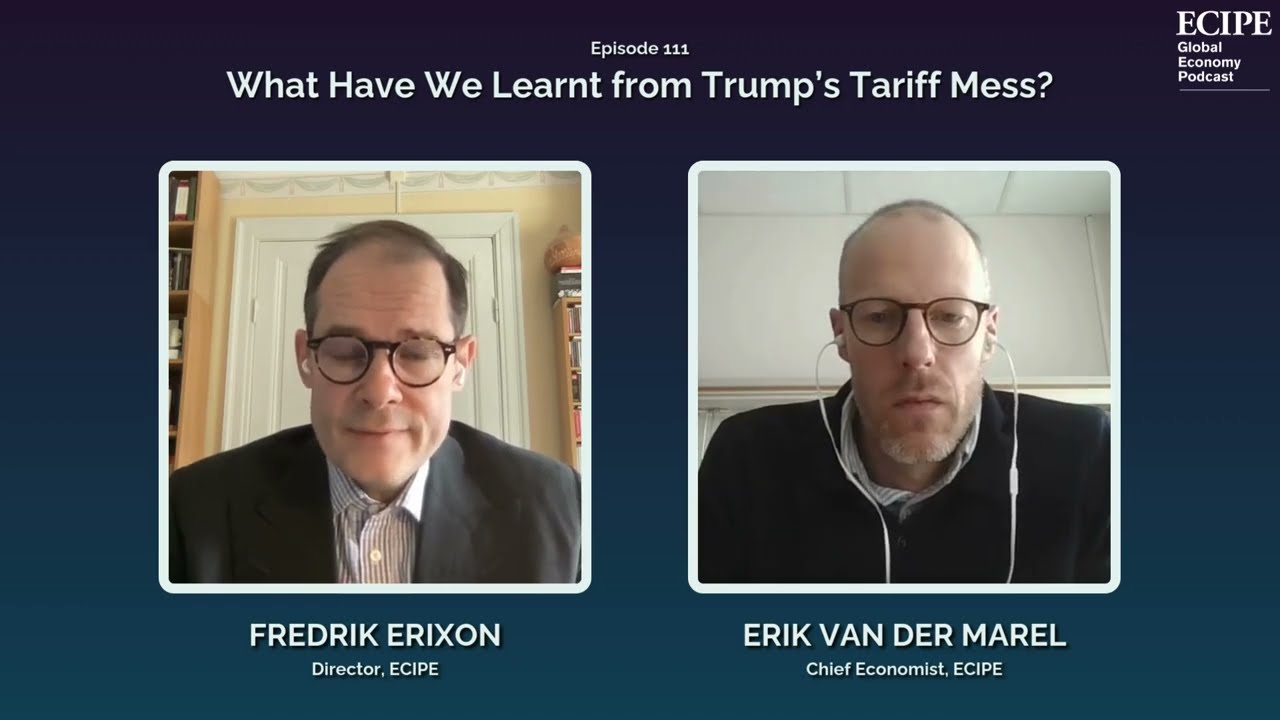 What Have We Learnt from Trump's Tariff Mess? with Erik van der Marel