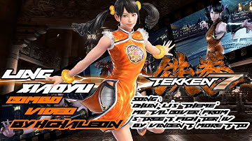Tekken 7 - Ling Xiaoyu Ultimate Combo Video