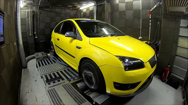 MK2 Focus ST running MSD320 on the dyno at MSD In Blackpool.