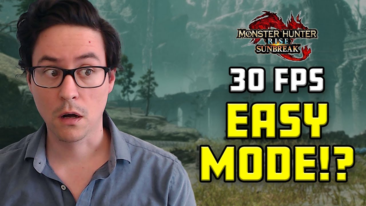 30 fps makes Monster Hunter Rise easier