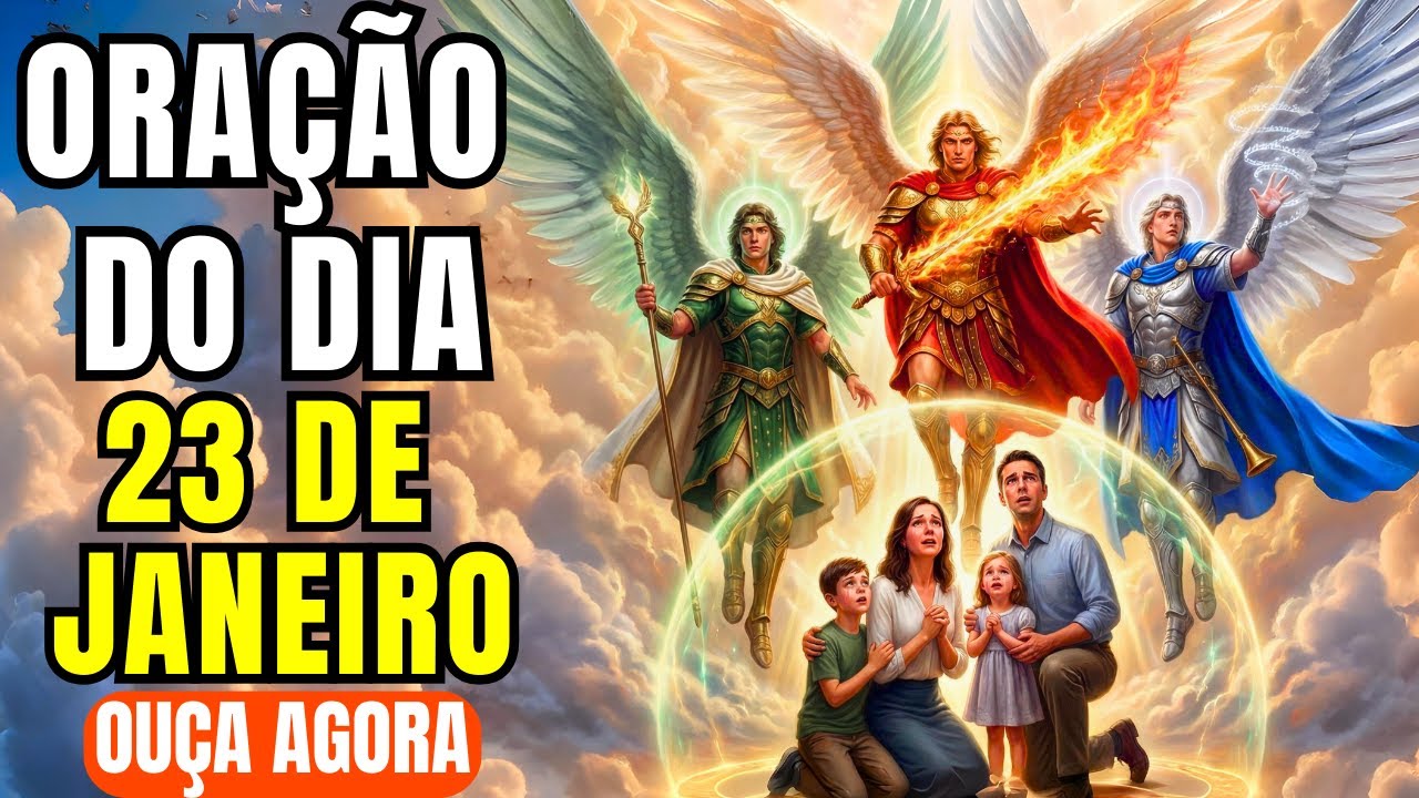 Os 3 Arcanjos FECHAM Portas ao Mal, Afastam Ataques e Livram Sua Casa HOJE — Reze Comigo