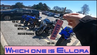 I was so excited to ride the 2025 YZF-R9 Yamaha Beast!