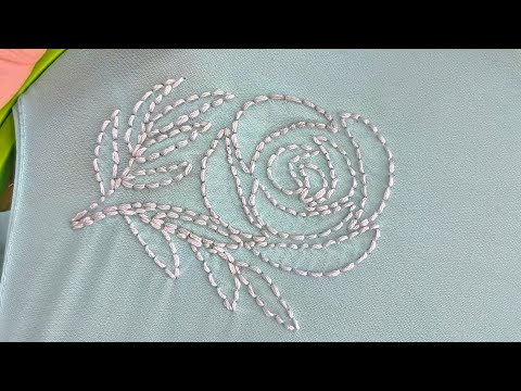 #embroidery #design #crochet #handmade #sewing beautiful #tutorial #art #video