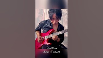 String Skipping🎸 Classical ver #stringskipping #sweeppicking