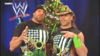 DX interrupts Jericho and Hart Dynasty(HQ) SD!25/12/09 FUNNY