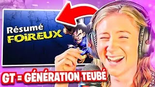 Je RÉAGIS au RÉSUMÉ FOIREUX : DRAGON BALL GT ! VEGETA EST FAN DE QUEEN ?! UNE FIN ALTERNATIVE ! 😂