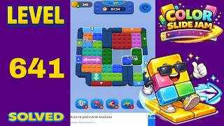 Color Slide Jam – Level 641 | Walkthrough
