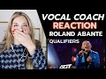 Vocal Coach|Reacts - Roland Abante - I Will Always Love You | AGT 2023