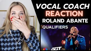 Vocal Coach|Reacts - Roland Abante - I Will Always Love You | AGT 2023