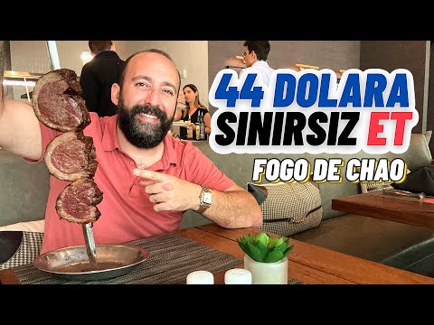 Amerikada 44 Dolara Sınırsız Et Restoranı | Fogo De Chao