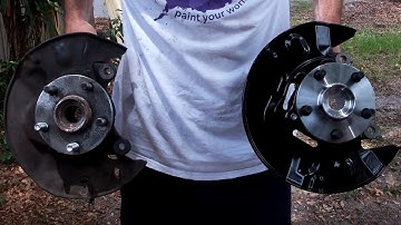 2003-2008 Toyota Matrix/Vibe/Corolla Wheel Bearing Knuckle Assembly Removal and Reassembly