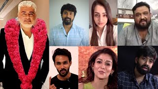 Ajith&#39;s 53rd Birthday Special Video - Celebrities Open Talk On Ajith | Must Watch | Vidamuyarchi