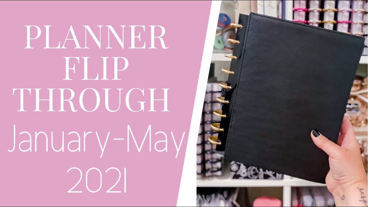Classic Happy Planner Flip Through // January - May 2021